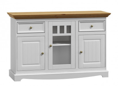 Anrichte Massive Kommode Schrank Möbel Kommoden Echtholz Schränke Neu Sideboard